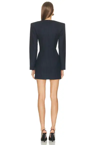 SANS FAFF Page Pinstripe Mini Dress | Thumbnail 3 SANS FAFF Page Pinstripe Mini Dress | Thumbnail 3