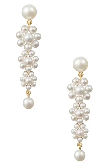 Sophie Bille Brahe Petite Margurite Fleur Earrings | Thumbnail 1