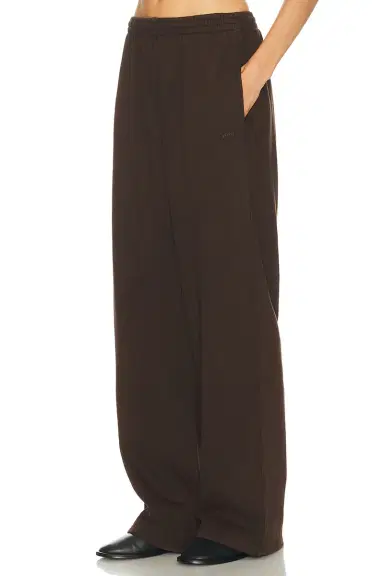 Skims Boyfriend Fleece Sweatpant | Thumbnail 3