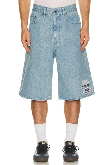 Siegelman Stable x Ford Patched Denim Jorts | Thumbnail 1 Siegelman Stable x Ford Patched Denim Jorts | Thumbnail 1