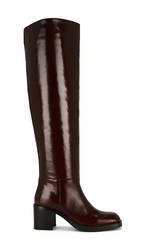 Jeffrey Campbell Vinyl Over The Knee Boot