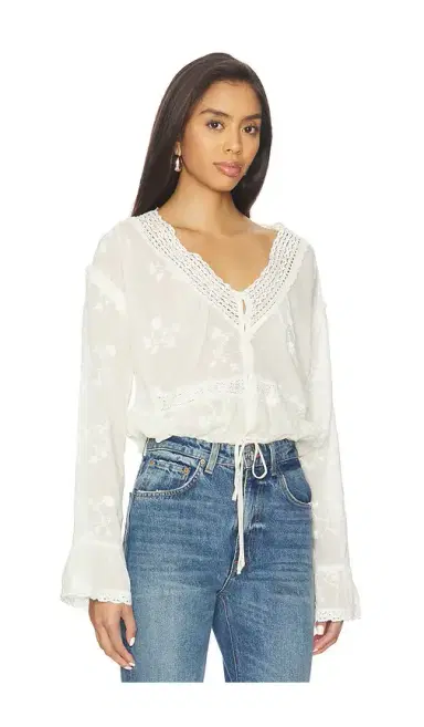 Free People Sweet Love Blouse | Thumbnail 2