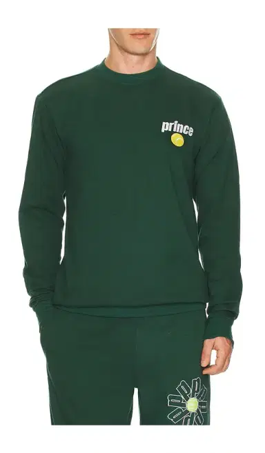 Prince Tennis Fleece Crew Neck Sweatshirt | Thumbnail 2