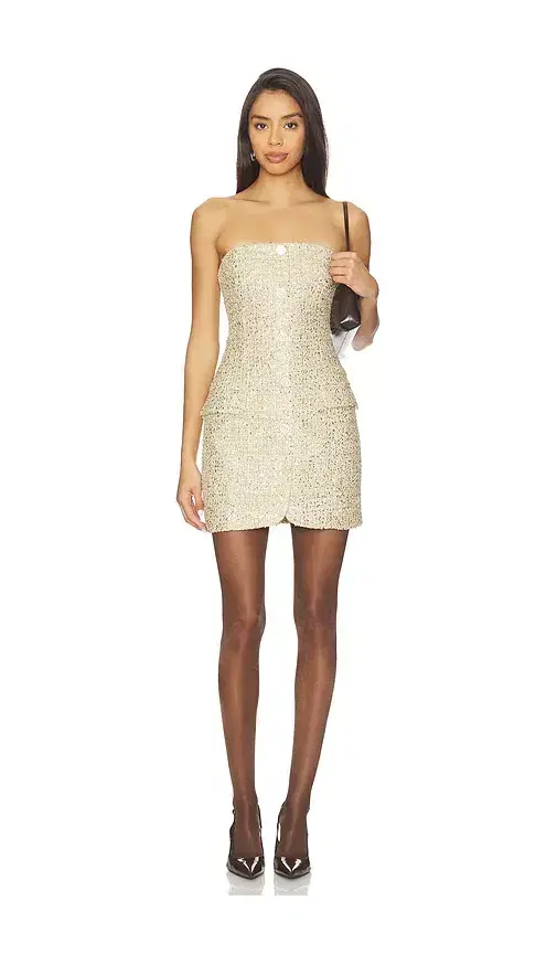 Alice + Olivia Alice + Olivia Madison Strapless Mini Blazer Dress