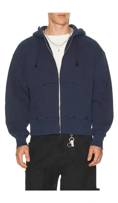 Asher Isaac Zip Hoodie | Thumbnail 1