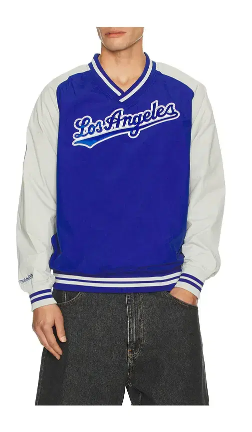 MLB Dodgers Nylon Pullover Jacket