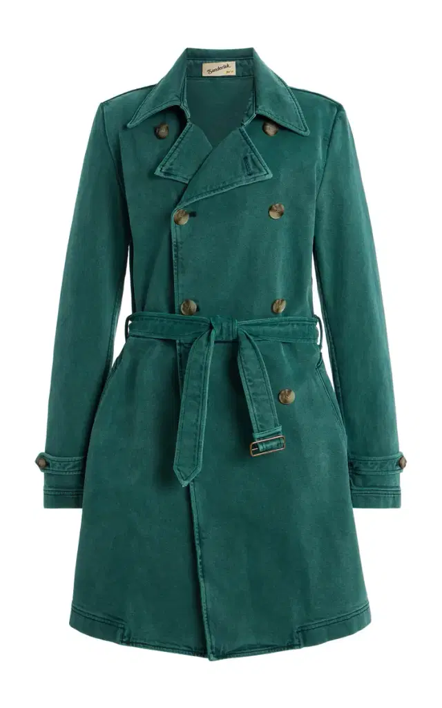 Denim Trench Coat