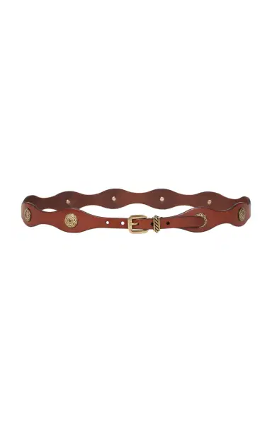 Etro Leather Brass Belt | Thumbnail 4 Etro Leather Brass Belt | Thumbnail 4