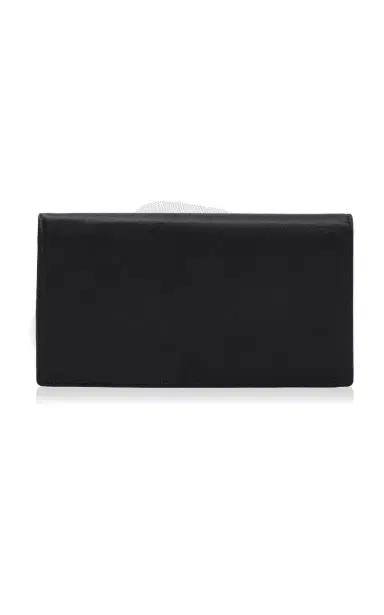 Christian Louboutin Bettina Tulle-Embellished Satin Clutch | Thumbnail 5