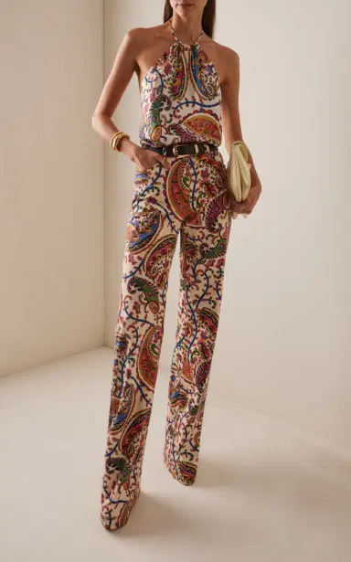 Etro Stretch Mid-Rise Bootcut Jeans | Thumbnail 2 Etro Stretch Mid-Rise Bootcut Jeans | Thumbnail 2