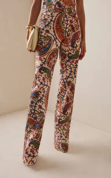 Etro Stretch Mid-Rise Bootcut Jeans | Thumbnail 3 Etro Stretch Mid-Rise Bootcut Jeans | Thumbnail 3