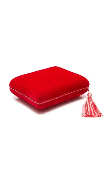 Sophie Bille Brahe Velvet Lily Rouge Jewelry Case | Thumbnail 1 Sophie Bille Brahe Velvet Lily Rouge Jewelry Case | Thumbnail 1