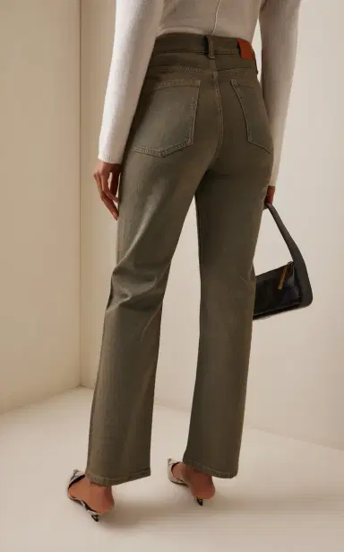 EB Denim Stretch High-Rise Straight-Leg Jeans | Thumbnail 4 EB Denim Stretch High-Rise Straight-Leg Jeans | Thumbnail 4