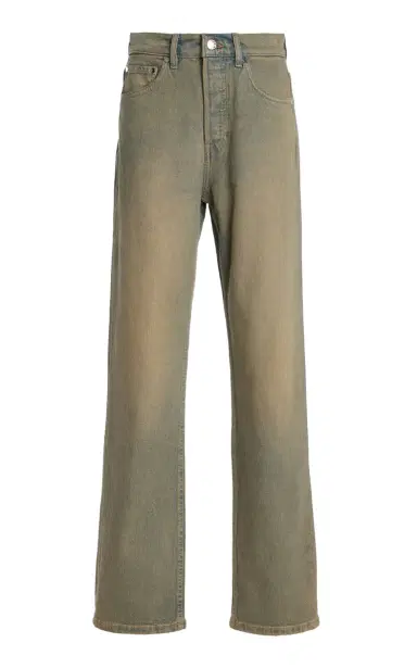 EB Denim Stretch High-Rise Straight-Leg Jeans | Thumbnail 1 EB Denim Stretch High-Rise Straight-Leg Jeans | Thumbnail 1