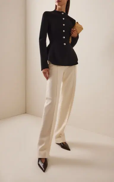 Proenza Schouler Dasha Compact-Knit Jacket | Thumbnail 3 Proenza Schouler Dasha Compact-Knit Jacket | Thumbnail 3
