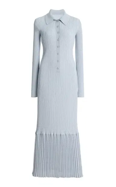 Proenza Schouler Luiza Ribbed-Knit Midi Dress | Thumbnail 6 Proenza Schouler Luiza Ribbed-Knit Midi Dress | Thumbnail 6