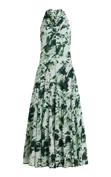 Proenza Schouler Adelide Printed Midi Dress | Thumbnail 6 Proenza Schouler Adelide Printed Midi Dress | Thumbnail 6