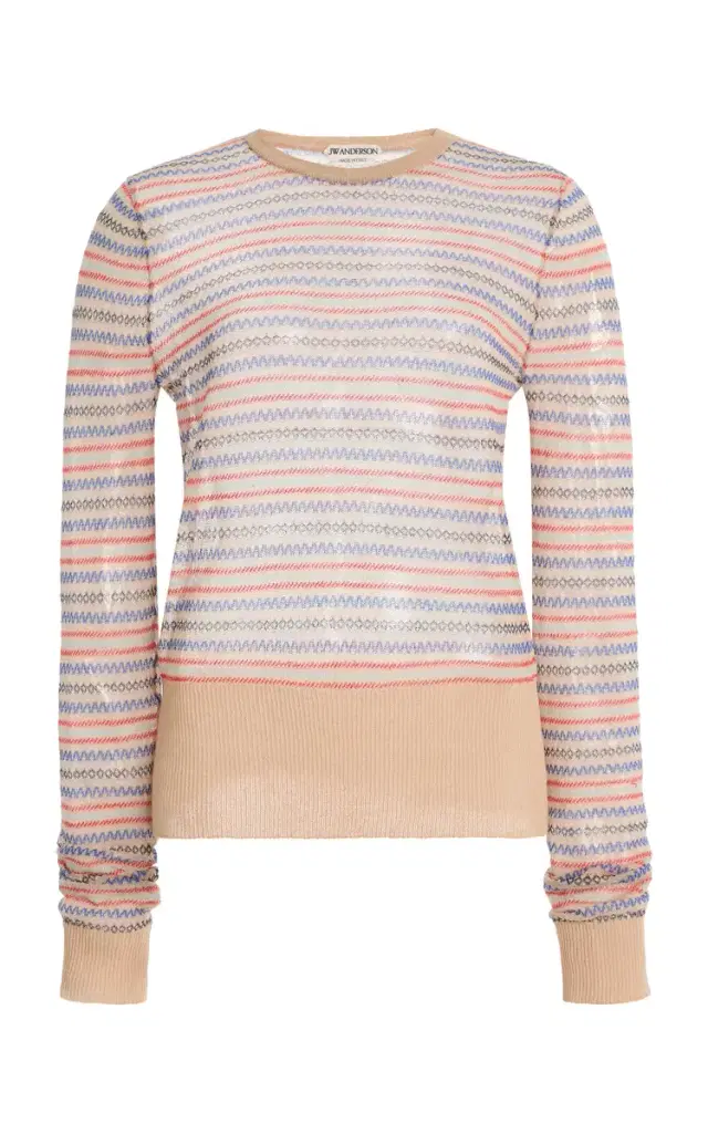Cotton-Wool Fair Isle Sweater