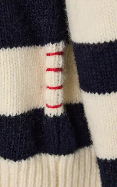 JW Anderson Button-Sleeve Breton Wool Sweater | Thumbnail 5 JW Anderson Button-Sleeve Breton Wool Sweater | Thumbnail 5