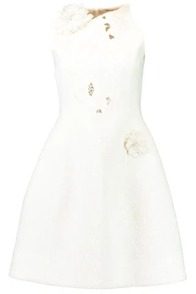 Floral Tweed Cocktail Dress