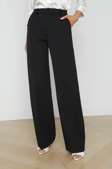 L'Agence Livvy Straight Leg Trouser | Thumbnail 2
