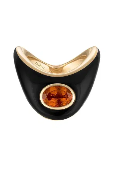 ZAHN-Z Onyx Citrine Big Zaha Ring | Thumbnail 1