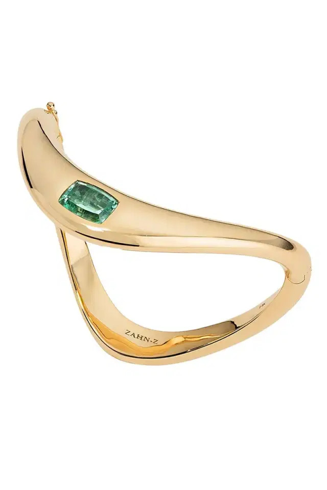 Paraiba Big Zaha Bangle Bracelet
