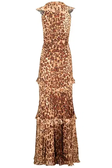Saloni Rita Long Dress | Thumbnail 5