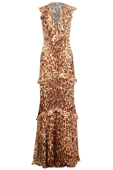 Saloni Rita Long Dress | Thumbnail 1