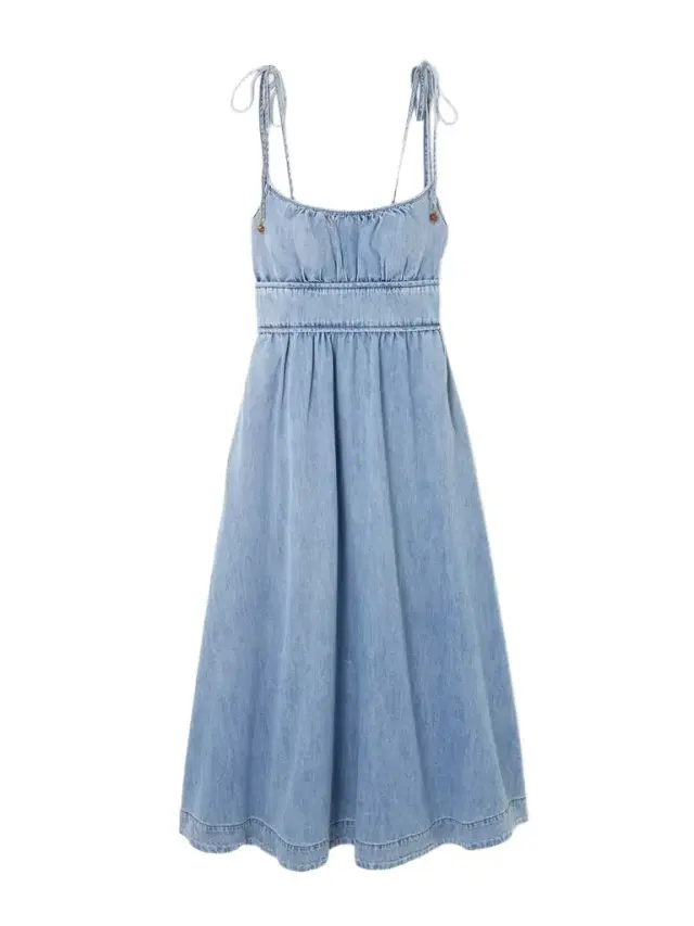 Wanderlust Denim Midi Dress