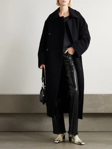 Frame Rodeo Croc-effect Leather Flared Pants | Thumbnail 2 Frame Rodeo Croc-effect Leather Flared Pants | Thumbnail 2