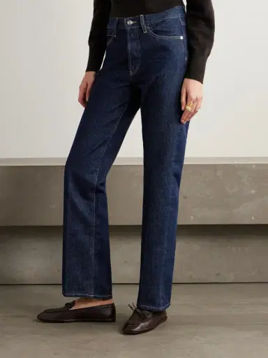 Frame The Vertical High-rise Straight-leg Jeans | Thumbnail 3