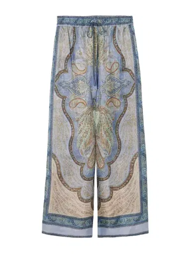 Zimmermann Wanderlust Printed Silk-habotai Wide-leg Pants | Thumbnail 1 Zimmermann Wanderlust Printed Silk-habotai Wide-leg Pants | Thumbnail 1
