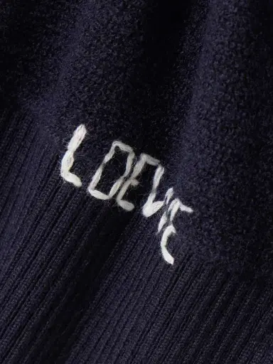 Loewe Embroidered Wool Sweater | Thumbnail 4 Loewe Embroidered Wool Sweater | Thumbnail 4