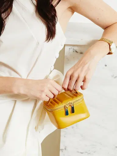 Wolf Maria Zip Leather Jewelry Cube | Thumbnail 6 Wolf Maria Zip Leather Jewelry Cube | Thumbnail 6