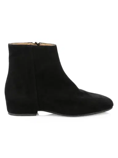 Aquatalia Women's Ulyssaa Suede Ankle Boots - Black | Thumbnail 1