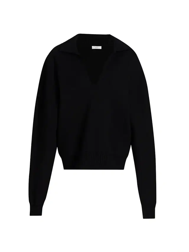 A.L.C. Women's Timmy Curved Sweater - Black