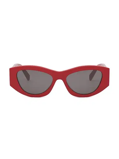 CELINE Women's Triomphe 39MM Cat-Eye Sunglasses - Shiny Red Smoke | Thumbnail 2 CELINE Women's Triomphe 39MM Cat-Eye Sunglasses - Shiny Red Smoke | Thumbnail 2