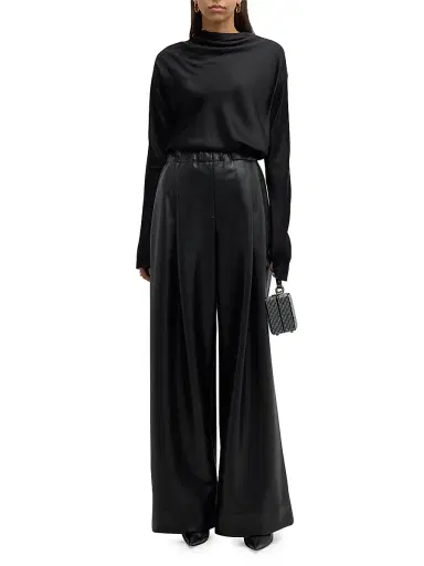 A.L.C. Women's Georgia Cowl-Neck Cutout Top | Thumbnail 2 A.L.C. Women's Georgia Cowl-Neck Cutout Top | Thumbnail 2