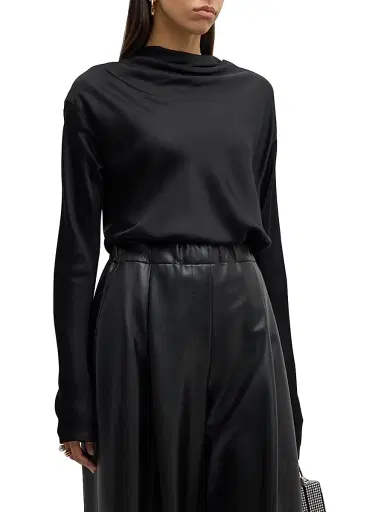 A.L.C. Women's Georgia Cowl-Neck Cutout Top | Thumbnail 3 A.L.C. Women's Georgia Cowl-Neck Cutout Top | Thumbnail 3