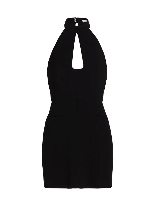 A.L.C. Women's Lucie Halterneck Minidress - Black