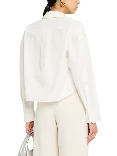A.L.C. Women's Maude Button-Front Shirt - White - Size XL | Thumbnail 4 A.L.C. Women's Maude Button-Front Shirt - White - Size XL | Thumbnail 4