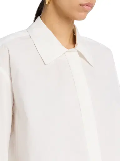 A.L.C. Women's Maude Button-Front Shirt - White - Size XL | Thumbnail 5 A.L.C. Women's Maude Button-Front Shirt - White - Size XL | Thumbnail 5