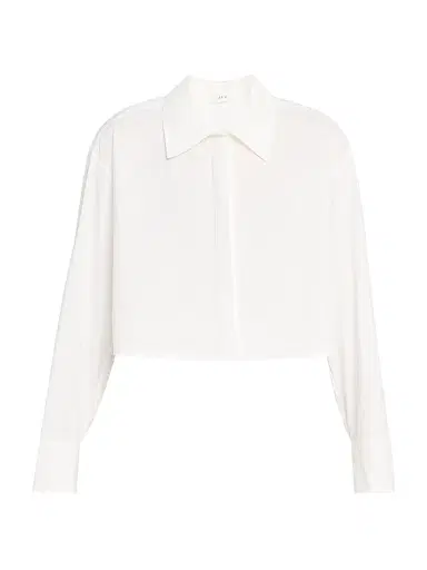 A.L.C. Women's Maude Button-Front Shirt - White - Size XL | Thumbnail 1 A.L.C. Women's Maude Button-Front Shirt - White - Size XL | Thumbnail 1