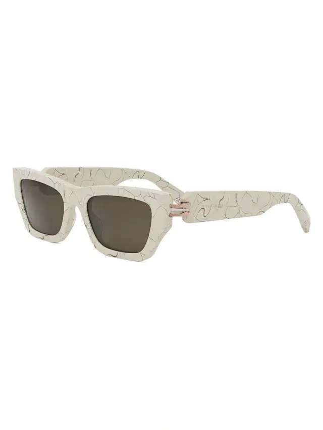 BVLGARI Women's B. zero1 54MM Rectangular Sunglasses