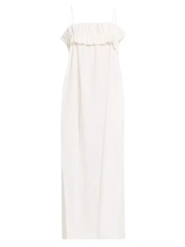 Solid & Striped Women's The Sophie Cotton Maxi Dress - Light Yellow