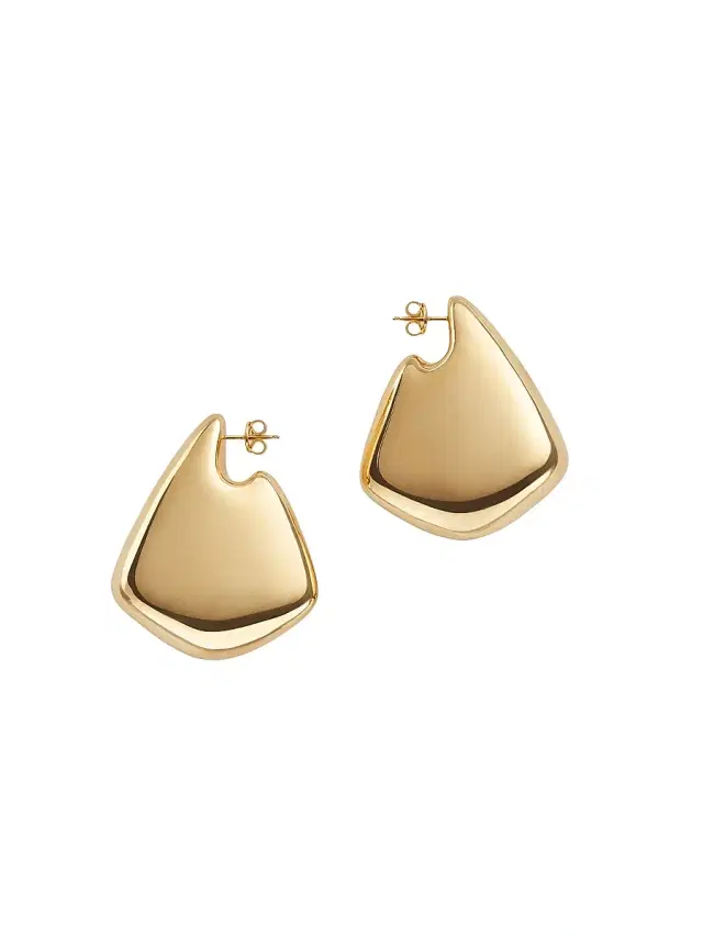 Women's Fin 18K-Gold-Plated Drop Earrings - Gold