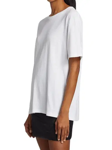 Khaite Women's Mae Short-Sleeve T-Shirt - Black | Thumbnail 11 Khaite Women's Mae Short-Sleeve T-Shirt - Black | Thumbnail 11