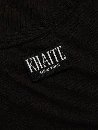 Khaite Women's Mae Short-Sleeve T-Shirt - Black | Thumbnail 7 Khaite Women's Mae Short-Sleeve T-Shirt - Black | Thumbnail 7