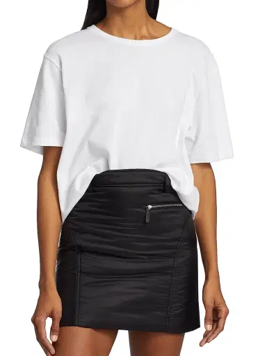 Khaite Women's Mae Short-Sleeve T-Shirt - Black | Thumbnail 10 Khaite Women's Mae Short-Sleeve T-Shirt - Black | Thumbnail 10